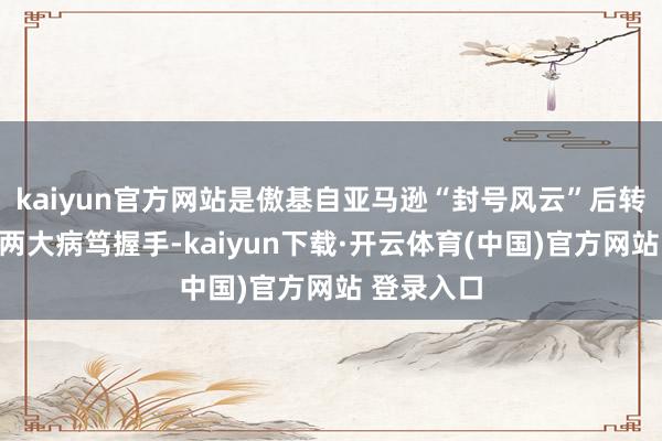 kaiyun官方网站是傲基自亚马逊“封号风云”后转型创收的两大病笃握手-kaiyun下载·开云体育(中国)官方网站 登录入口